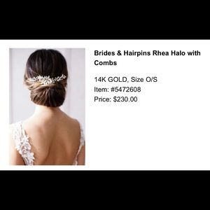 Bridal hair piece